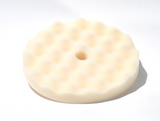 White Waffle Foam Compounding Pad